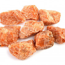 Oranžový kalcit surový kámen Brazílie