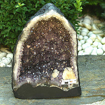 Amethyst + calcite geode with crystals 5838g (Brazil)