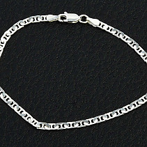 Bracelet silver Ag 925/1000 approx. 3,3g (19cm)