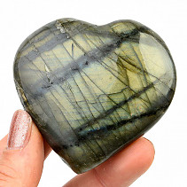 Labradorite heart (117g)