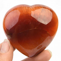 Carnelian smooth heart (185g)
