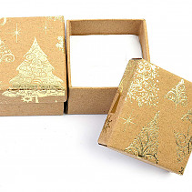 Vánoční dárková krabička Au (5 x 5cm)