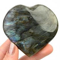 Labradorite heart (148g)