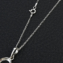 Silver chain Ag 925/1000 + Rh 50cm (approx. 2.2g)