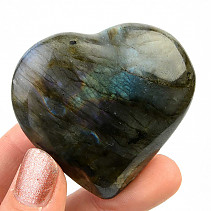 Labradorite heart (76g)