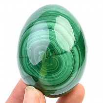 Malachite polished egg 266g