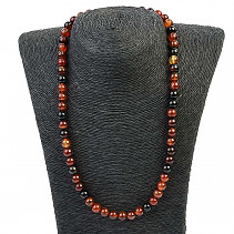 Agate beads necklace 8mm (50cm)