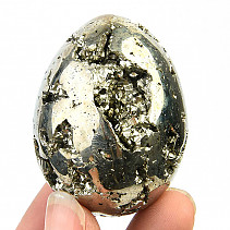 Pyritové vejce s krystaly 154g