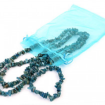 Apatite blue jewelry set (90cm + uni)