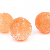 Balls of orange selenite 60mm