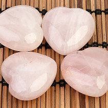 Rose quartz heart approx. 30mm