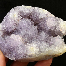 Amethyst druse with crystals 346g
