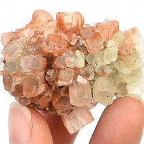 Aragonit drúza s krystaly (53g)