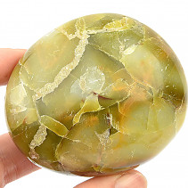 Zelený opál  hladký kámen (169g)