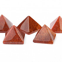 Fiery agate pyramid 25mm