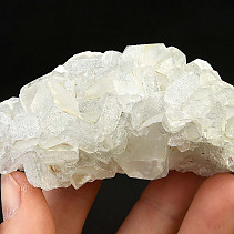 Zeolite apophyllite druse with crystals 129g