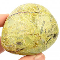Zelený opál  hladký kámen (164g)