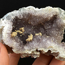 Amethyst druse with crystals (138g)