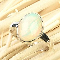 Ring with precious opal Ag 925/1000 2,6g (size 52)