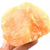 Raw orange calcite 402g