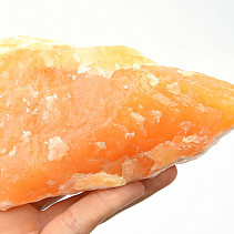 Oranžový kalcit přírodní kámen 668g