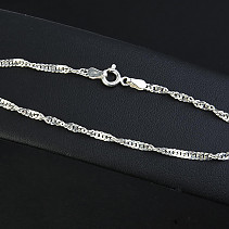 Silver bracelet Ag 925/1000 190mm Lambada typ008