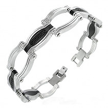 Surgical steel bracelet