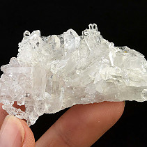 Křišťál drúza s krystaly 32g
