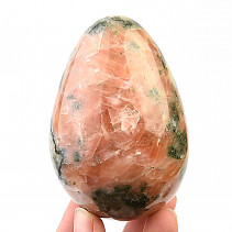 Kalcit oranžový hladké vejce 448g