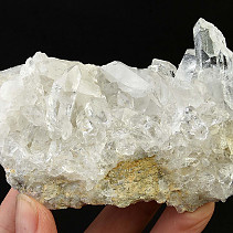 Druze crystal with Brazil crystals (207g)