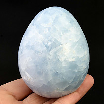 Calcite blue smooth egg (516g)