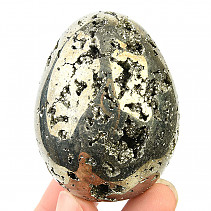Eggs made of pyrite stone 183g