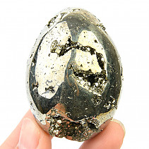 Eggs made of pyrite stone 195g