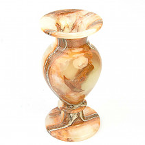 Decorative vase made of aragonite (1388g)