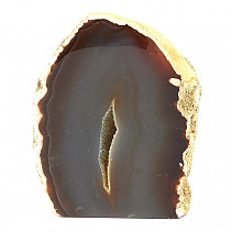 Standing agate geode (453g)