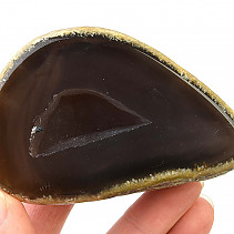 Natural agate geode with cavity 229g
