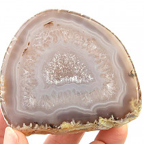 Natural agate geode (206g)