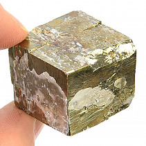 Pyritový krystal kostka (Španělsko) 51g