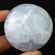 Modrý kalcit hladký kámen (111g)