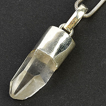 Přívěsek křišťál krystal Ag 925/1000 (5,7g)