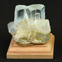 Akvamarín krystaly na podstavci (119,6g)
