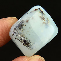 Modrý opál s dendrity (Peru) 7,64g