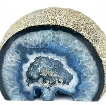 Agate dyed geode 1643g