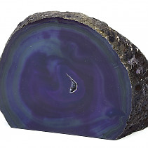 Achátová barvená geoda 935g