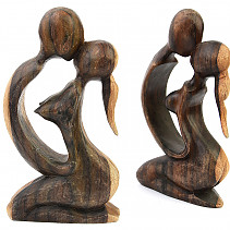 Wood carving kamasutra pair 20cm