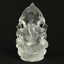 Ganesha z křišťálu 449g