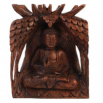 Buddha during prayer under a fig tree 31.5 cm (Indonesia) discount