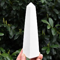 Obelisk white aragonite (354g)