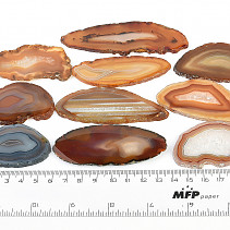 Pack of agate slices 10pcs (175g)