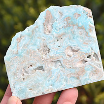 Blue calcite / aragonite slice 104g